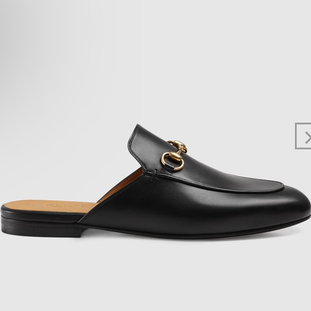 Gucci leather loafers